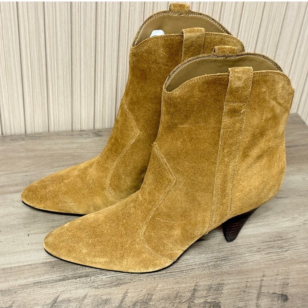 Marc Fisher LTD Carissa Suede Ankle Boots Women’s Size 6.5M - Picture 4 of 15